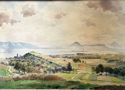 Karl MORITZ (1896-1963)

Lac de Constance,...