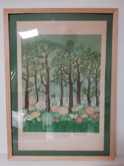 Yvan RABUZIN (1919/21-2008)

Paysage avec...