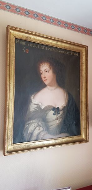 Portrait de la Marquise de Sévigné, Toile....
