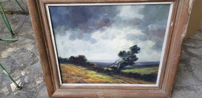 Dieudonné JACOBS (1887- 1967), La tempête,...