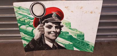 Lot : Victor YALANSKY, « La chef de gare...