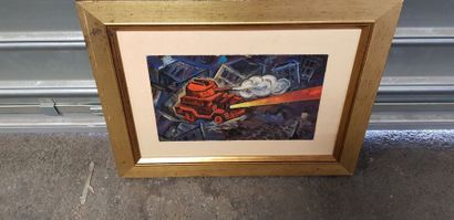Lot : Victor YALANSKY, « La chef de gare...