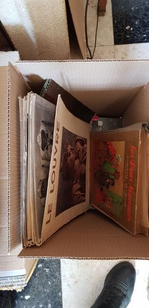 1 carton de livres