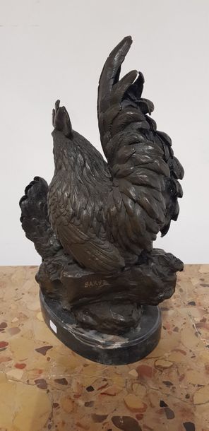 Dans le goût d’A. BARYE, copie 

Coq et poule...