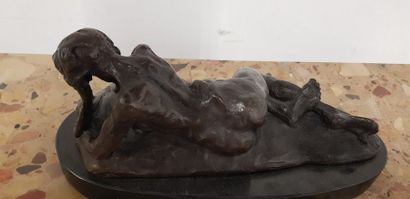 Nu allongé

Sculpture en bronze à patine...