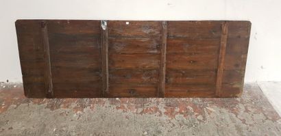 Chine Xxème s., enseigne en bois, H : 68...