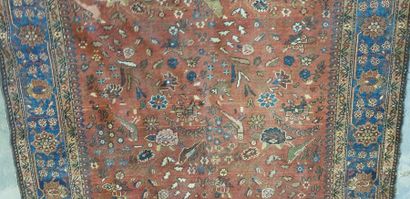 IRAN ?

Tapis laine et soie à décor de volatiles...