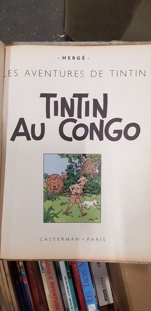 Un carton de bandes dessinées et livres pour...