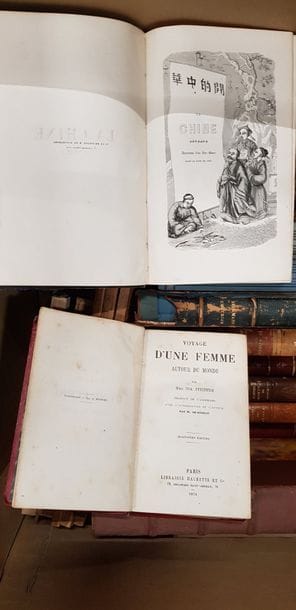 Un ensemble de livres divers dont La chine...