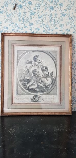 Trois Putti, (Dédié à son Excellence Monseigneur...