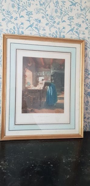 Lot de 5 gravures et/ou lithographies ,(retirages) :...