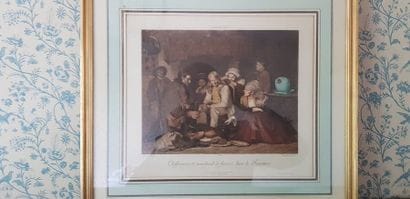 Lot de 5 gravures et/ou lithographies ,(retirages) :...