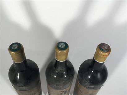 3 B CHÂTEAU BRANE CANTENAC (2 M.E.+ et 1...