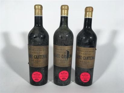 3 B CHÂTEAU BRANE CANTENAC (2 M.E.+ et 1...