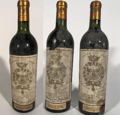 3 B CHÂTEAU GRUAUD LAROSE (1 B.G; 2 T.L.B;...