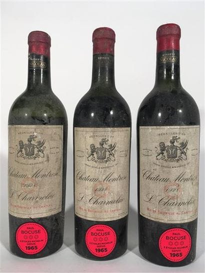3 B CHÂTEAU MONTROSE (1 H.E.+; 1 M.E.+ et...