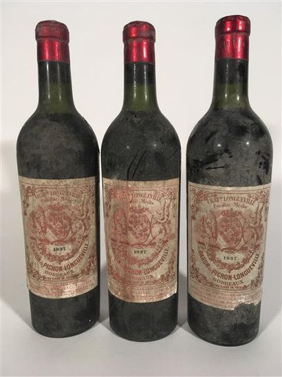 3 B CHÂTEAU PICHON LONGUEVILLE BARON (2 T.L.B;...