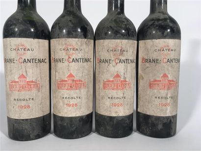 4 B CHÂTEAU BRANE CANTENAC (2 M.E. et 2 B.E.+;...