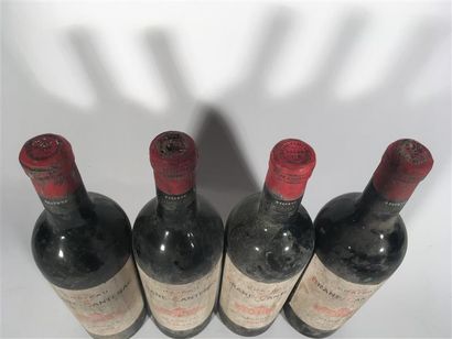4 B CHÂTEAU BRANE CANTENAC (2 M.E. et 2 B.E.+;...
