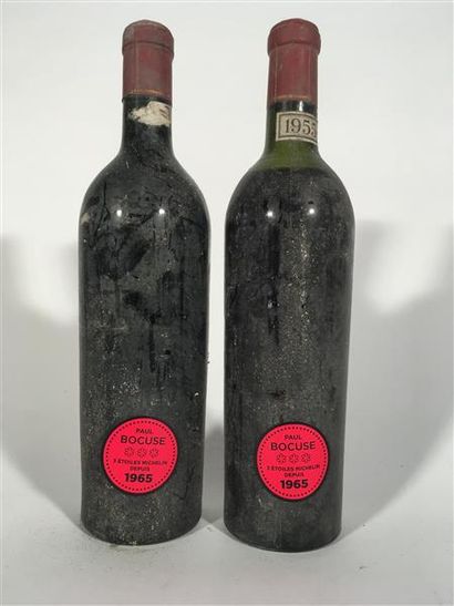 2 B BOUTEILLES FORME BORDELAISE (1 T.L.B.+;...