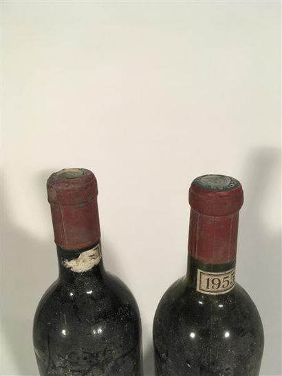 2 B BOUTEILLES FORME BORDELAISE (1 T.L.B.+;...