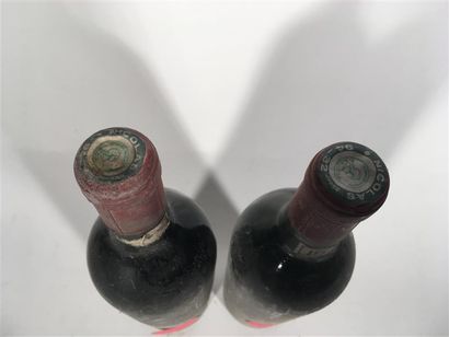 2 B BOUTEILLES FORME BORDELAISE (1 T.L.B.+;...