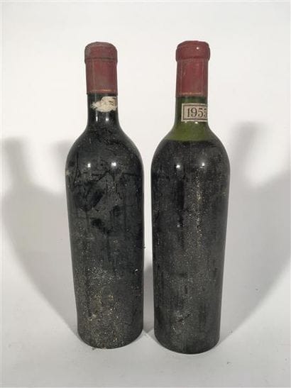 2 B BOUTEILLES FORME BORDELAISE (1 T.L.B.+;...