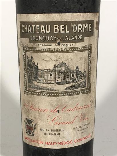 1 B CHATEAU BEL ORME TRONQUOY DE LALANDE...