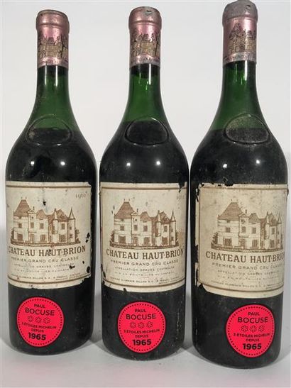 3 B CHÂTEAU HAUT BRION (1 à 4,3; 1 à 5 et...