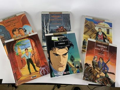 CHRONIQUES DE LA MAISON LE QUEANT. 6 vol...