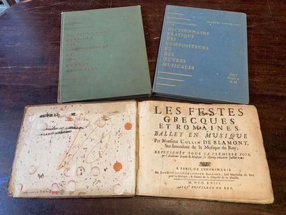 Les Fêtes grecques et romaines. Ballet en...