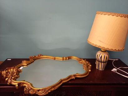 Lampe en faïence 1950
Miroir italien