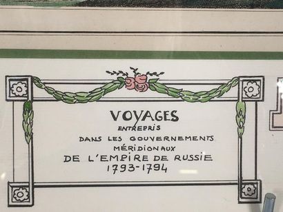 Planche de l'album du professeur Pallas
Voyage...