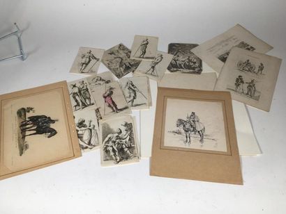 Lot de gravures