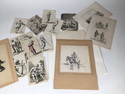 Lot de gravures