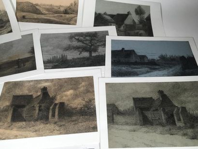 Charles DELACOMMUNE
9 dessins 
29 x 43 c...