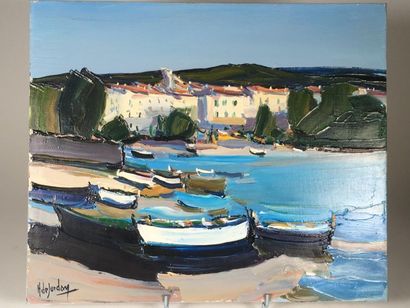 Henri de JORDAN (1944)
Vue d ebord d emer,...