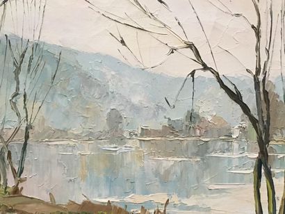 André PETIT
Bord de rivière
Huile sur toile
Signée...
