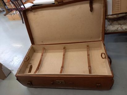 Valise en cuir GOYARD
H : 33 cm
106 x 56...