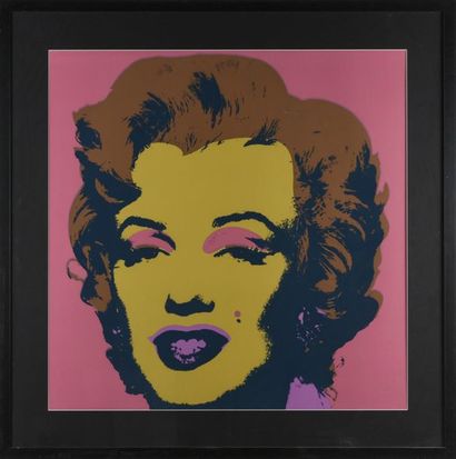 D'après Andy Warhol (1928-1987)
Marylin
Sérigraphie...