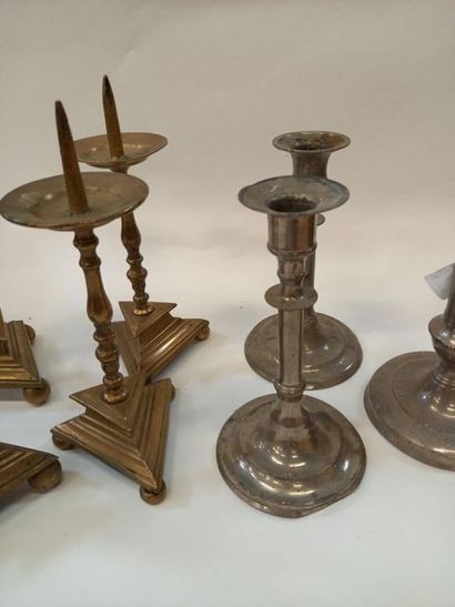 Lot de 3 paires de bougeoirs 
Bougeoir plus...