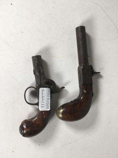 Deux pistolets de carosses