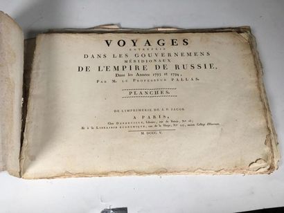 Album du professeur Pallas avec 42 planc...