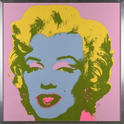 D'après Andy Warhol (1928-1987)
Marylin
Sérigraphie...