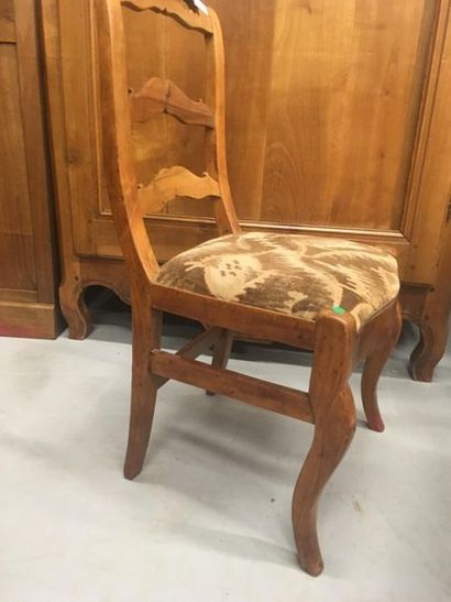 Chaise basse Louis Philippe