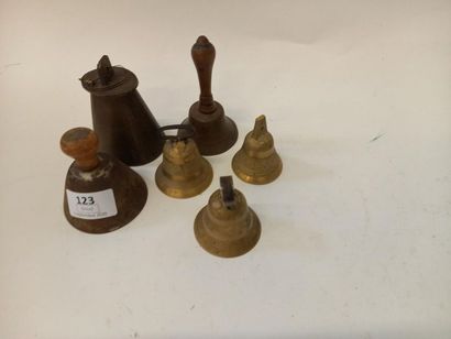 Lot de clochettes de table 