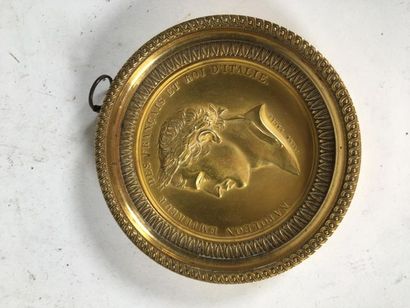 GALLE 
médaille de Napoléon Empereur et roi...