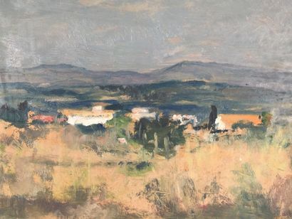 Paul SURTEL (1893-1985) 
Paysage de Porvence,...