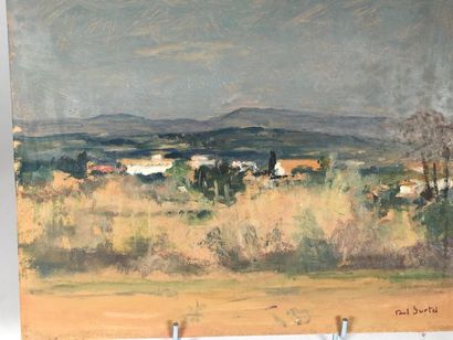 Paul SURTEL (1893-1985) 
Paysage de Porvence,...