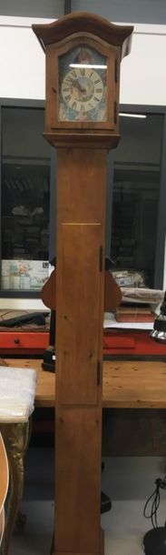 Régulateur de parquet en cerisier, cadran...